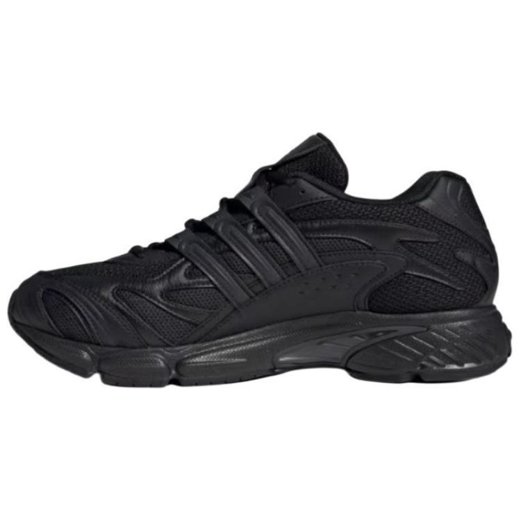 Adidas Originals Temper Run 2.0 Comfortable Versatile Non-Slip Durable Low-Top Dad Shoes Unisex Sneakers Black JH5502