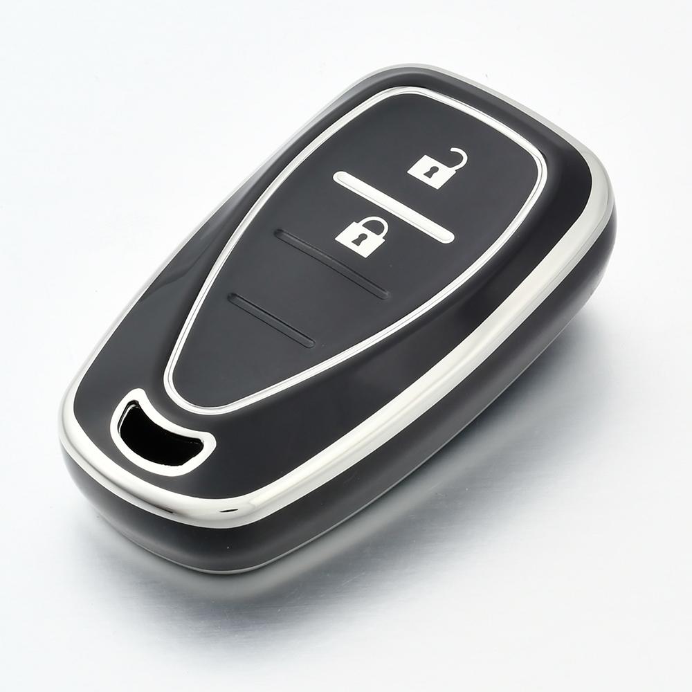 2 3 Button Car Key Cover Case For Chevrolet Onix Equino Orlando Cruze Spark Sonic Camaro Volt Bolt Trax Malibu Blazer Traverse