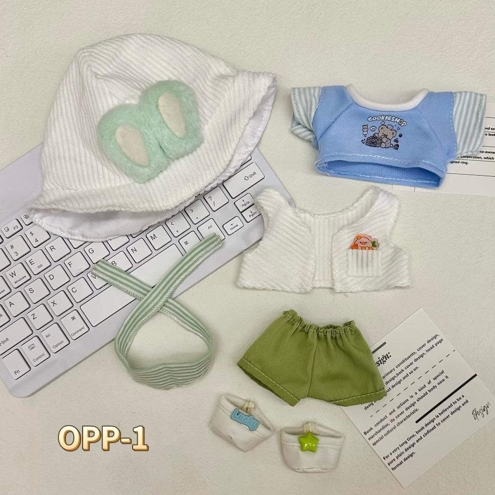 Dress 20cm Cotton Doll's Clothes Toy Accessories Cotton Doll Lolita Outfit Dress  Children Gift