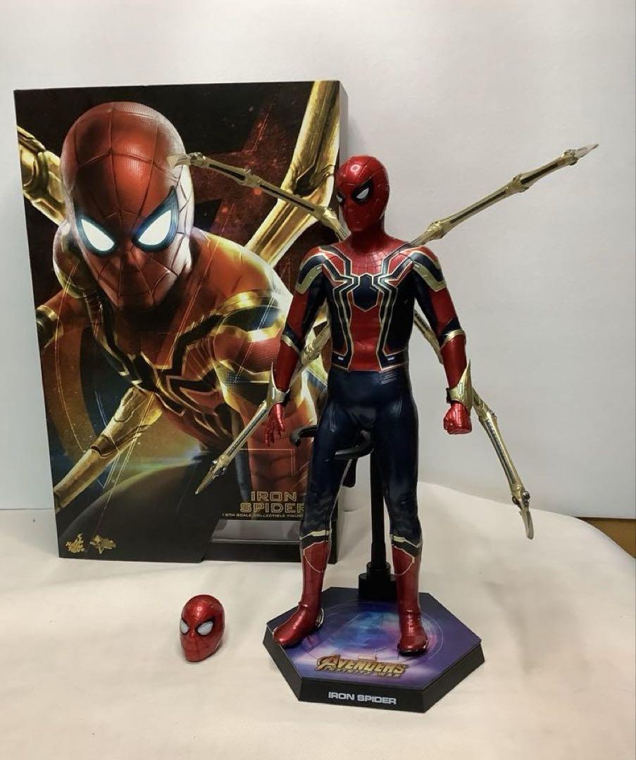 

[USED] Avengers Marvel Figure Iron Spider 1/6 Hot Toys