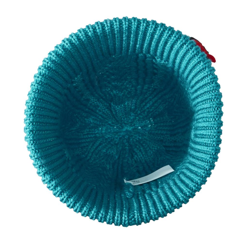 [MIKI HOUSE] MIKI HOUSE Double B Knit Hood Knit Hat Bear Plain Cable Knit Hat Hooded Boys Girls Baby Kids Baby Clothes Children's Clothes 63-9201-683