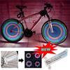 Fahrradlicht Fahrradradlicht Zweiseitig 16 LED-Licht Buntes Fahrrad-Warnlicht