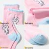 LANGSHA Girls' Mid-Calf Cotton Socks
