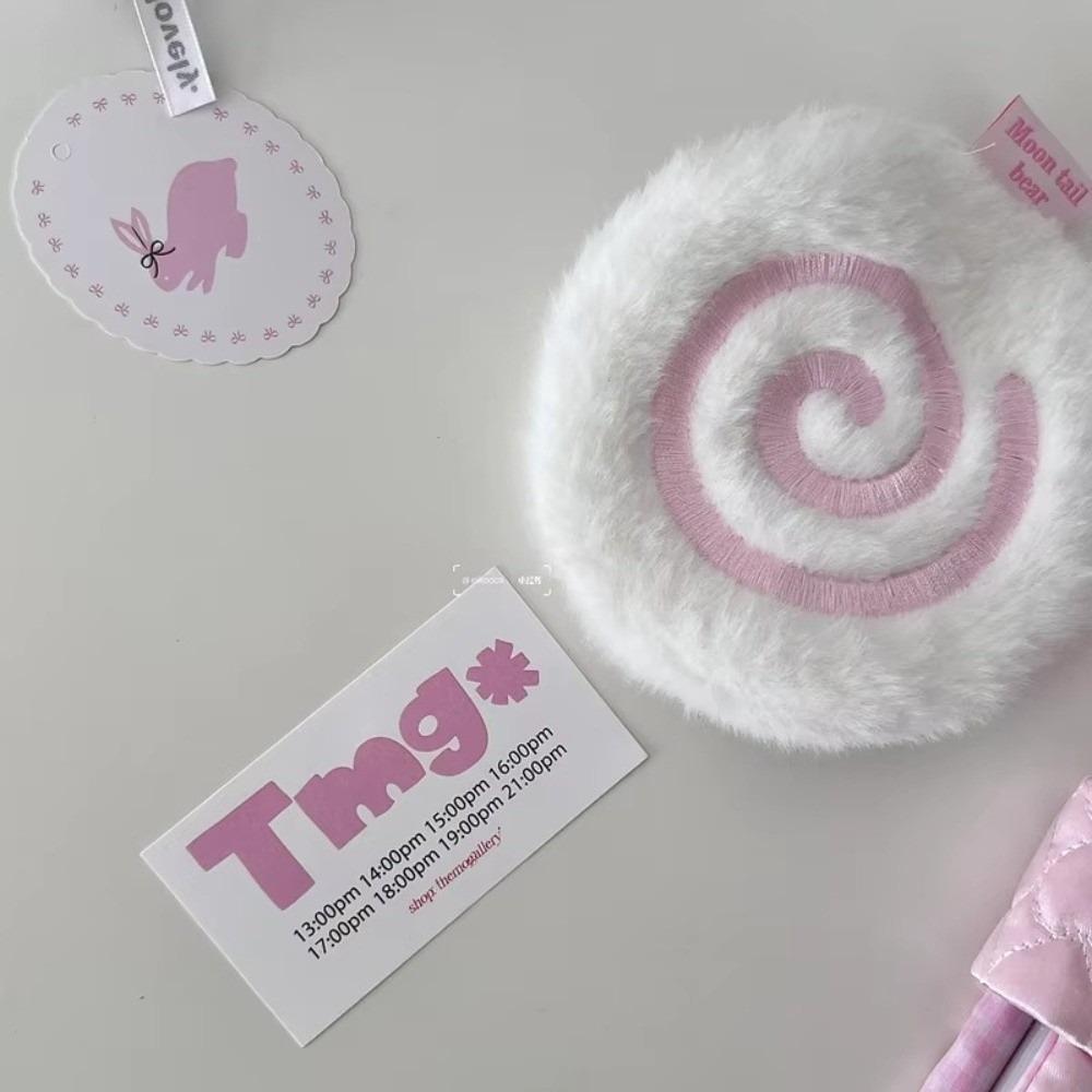 

Pink Insulated Coaster Cute Home Decoration Gifts New Fish Board Plush Coaster белый/розовый