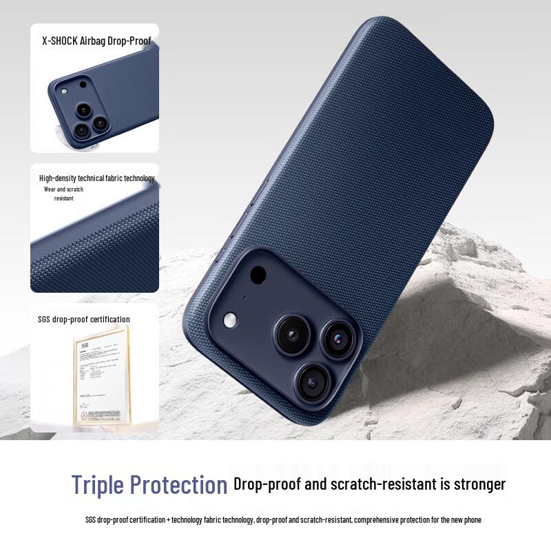 Diyiwei Woven Fabric MagSafe Case for iPhone 17 Series