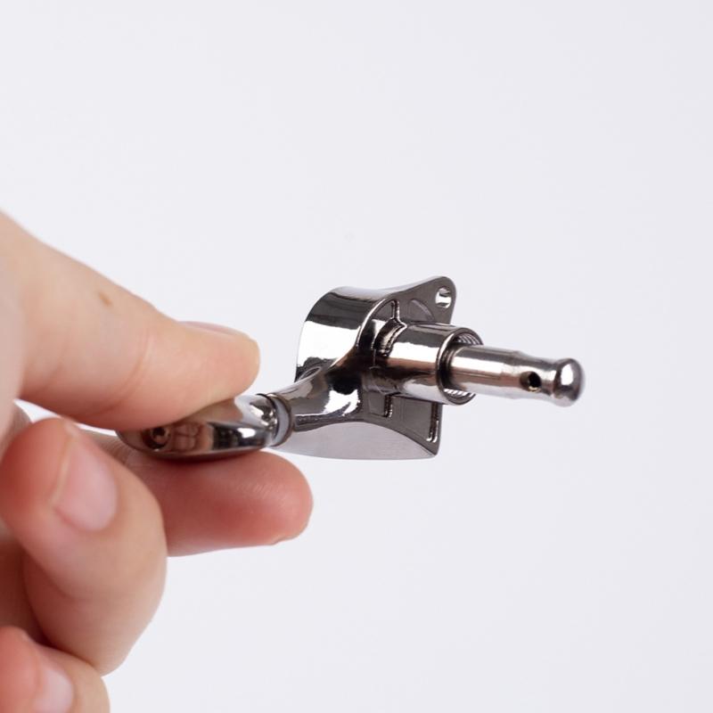 6pack Enclosed Guitar Tuning Pegs Electric Guitar Machine Head Metal Tuners for Easy Handling