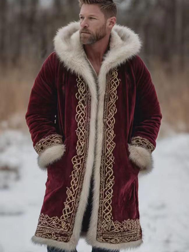 

Cross-Border Christmas Snowman & Santa Suit with Antler Headband XXL червоний
