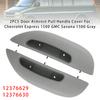 2PCS Door Armrest Pull Handle Cover For Chevrolet Express 1500 GMC Savana 1500