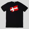 T-Shirt DENMARK Fan Shirt 2024 CottonWill Be Opened In a New Window or Tab