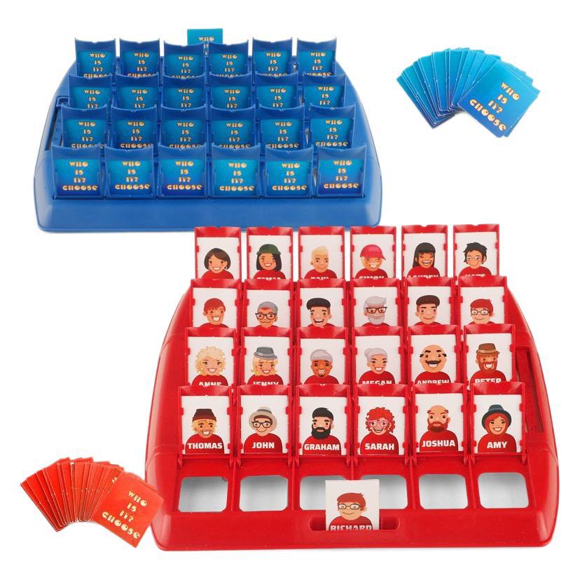 Guess Who I Am: Children's Educational Board Game for Parent-Child Interaction and Two-Player Logical Thinking Battle