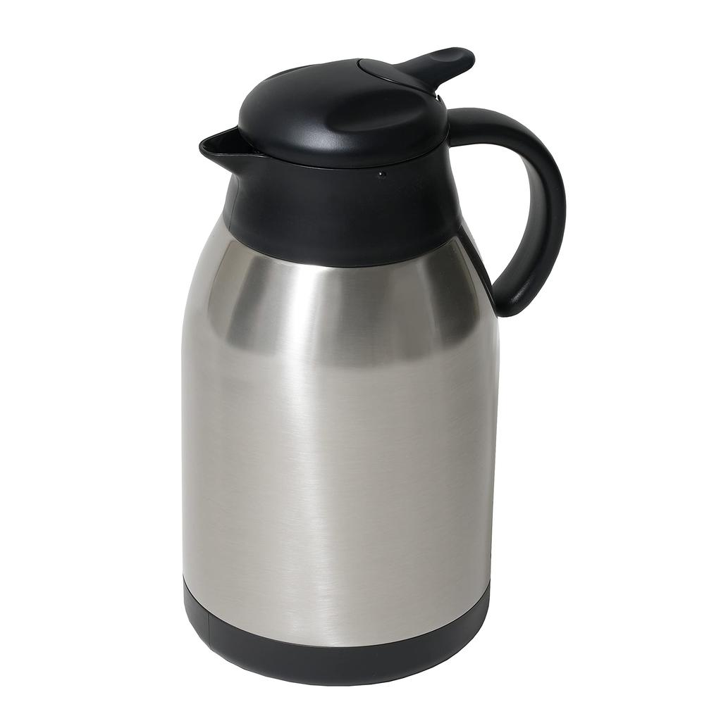 Pearl Metal Easy II Tabletop Pot, 2.0L, Stainless Steel, Satin, Heat and Cold Insulation, H-6313