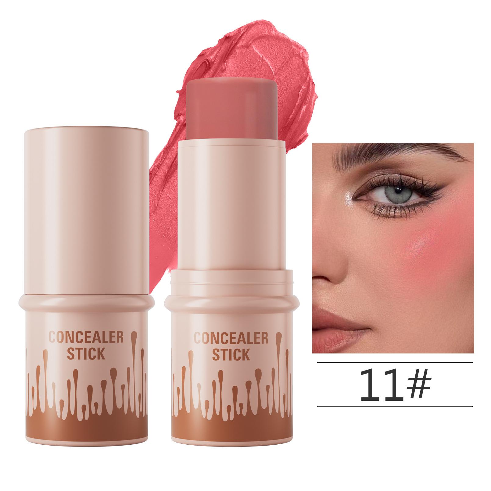 

Многофункциональные контурные румяна-стики, хайлайтер-консилер для естественного образа 11