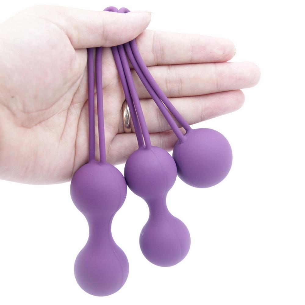 Kegel Balls Smart Love Ball Vaginální Utahovací Cvičební stroj Vibrátor Vaginální Geisha Ball Ben Wa Ball Sexuální hračka pro ženy