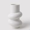 Creative Modern Flower Vase Ornament Flowerpot for Office Room Decor
