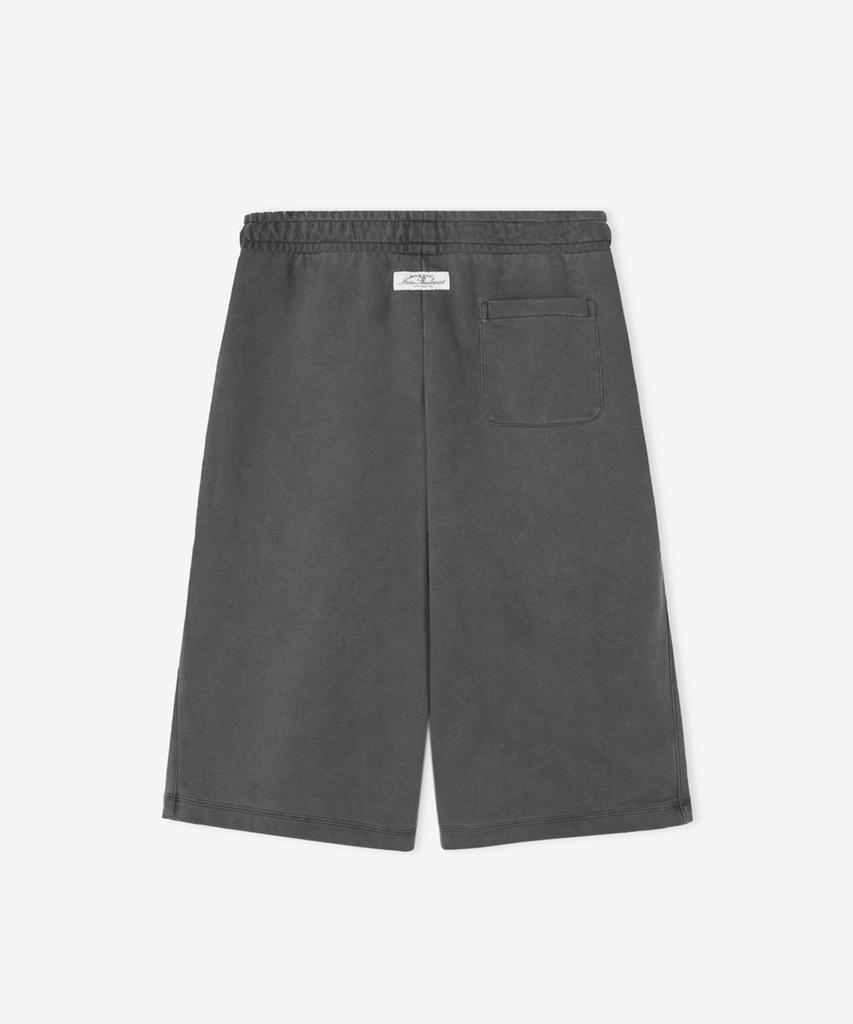 Nyuballanseu Nbnvg3W532 / Women Summer Lightweight Knit Bermuda Length Shorts (Charcoal)