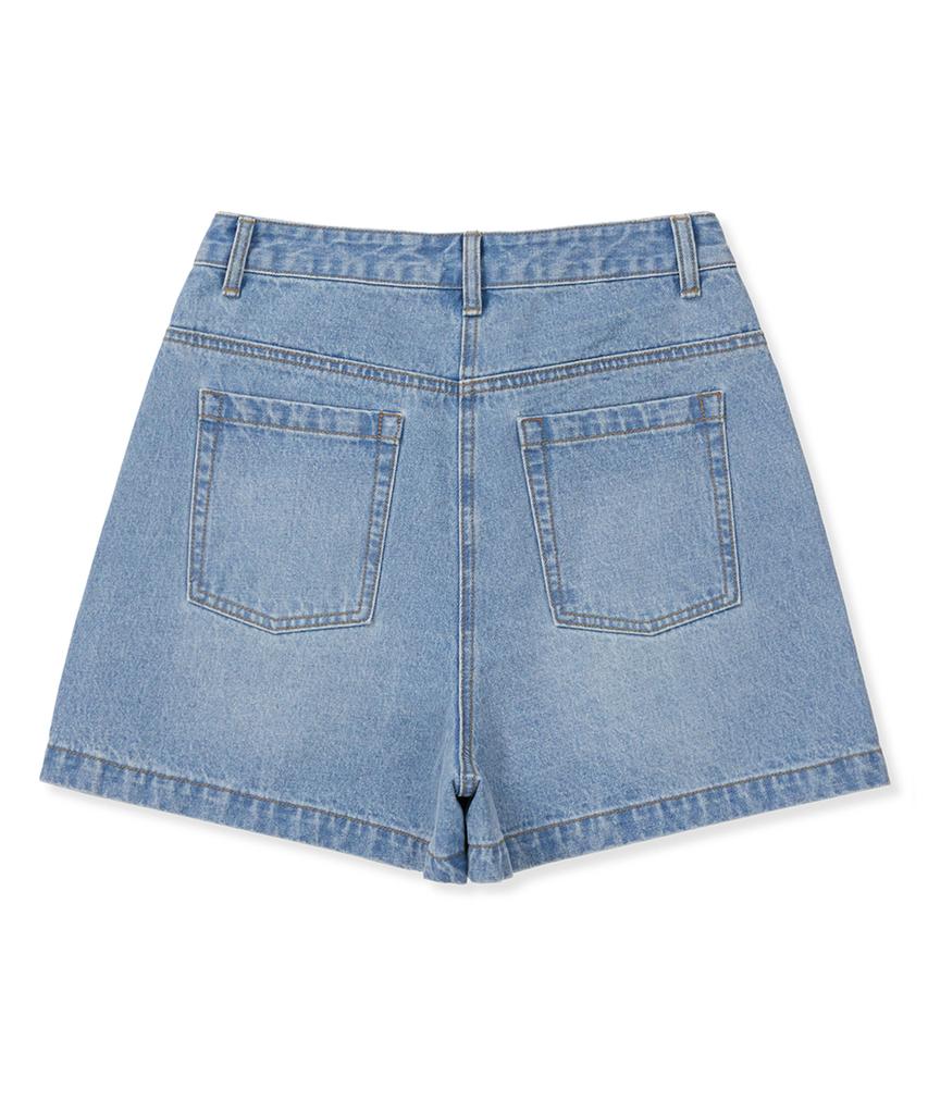 CLOVE [25Ss Clove] Denim Shorts (Blue)