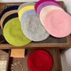 High-Quality Wool Felt Women's Beret – Versatile for Outings & Photos, In Stock