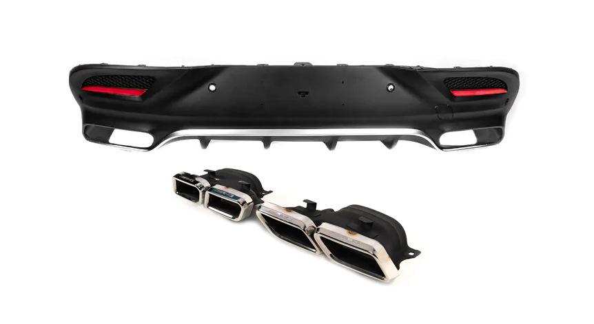 

Rear diffuser with Silver tips (GLE63 design) for Mercedes GLE coupe C292 2015-2019