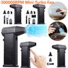 300000RPM Mini Turbo Jet Fan Electric Air Duster Adjustable Wind Speed Turbo Violent Blower Rechargeable with Light Car Cleaning