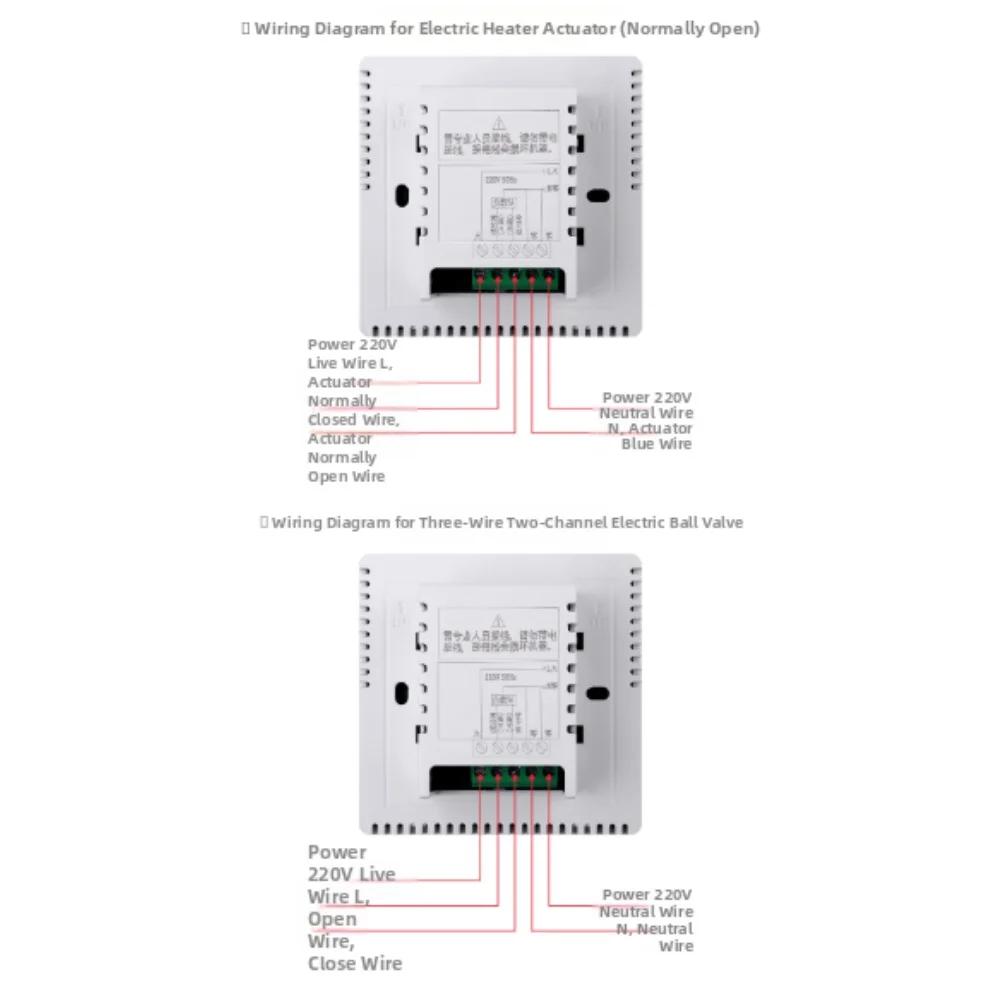 Thermostat, LCD Panel Thermostat, Smart Thermostat For Floor Heating. Home Improvement Hardware Parts For Home