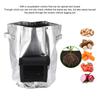 Silver Potato Grow Bag Waterproof Openable Planting Bucket For Plant Vegetable Flower