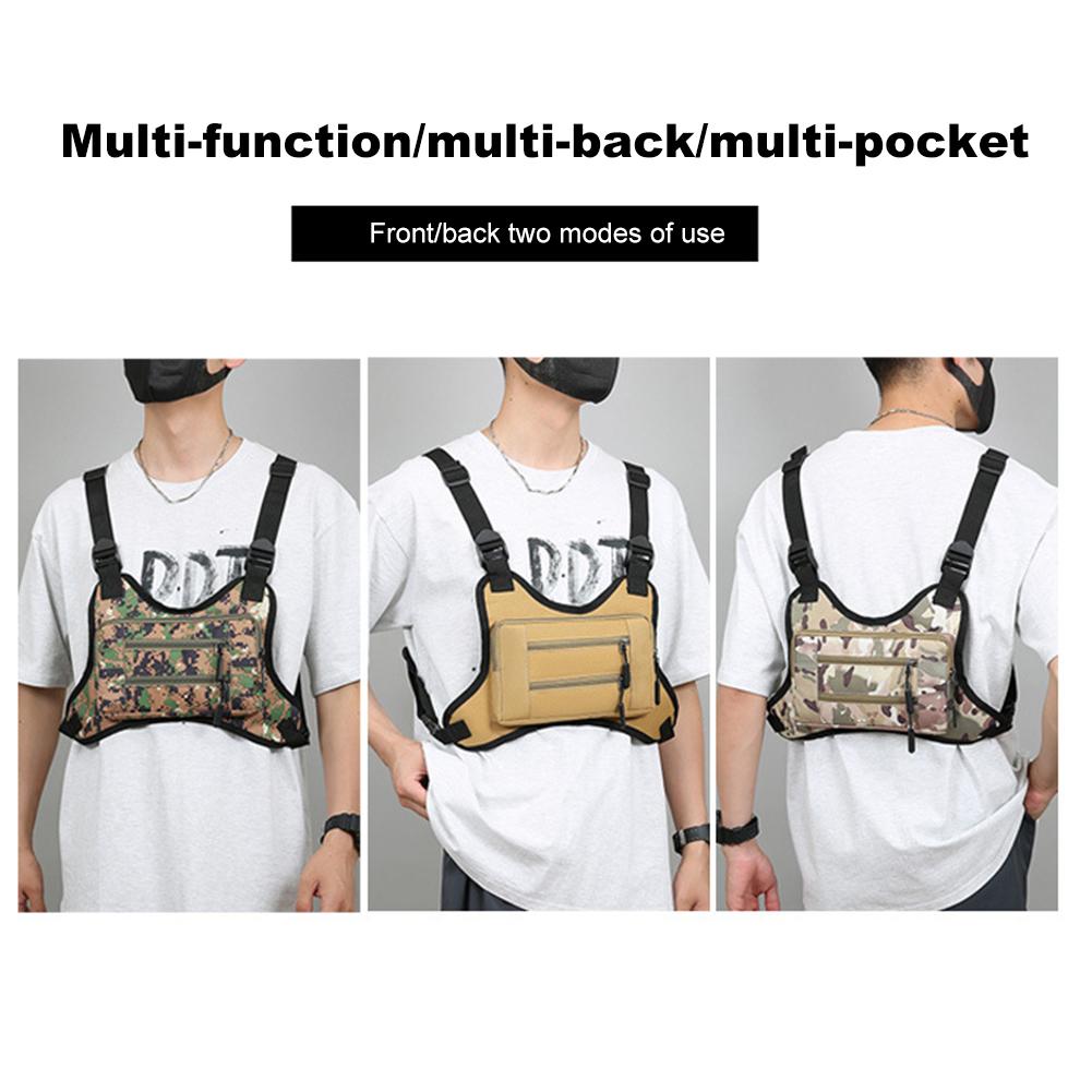 Running Vest Bag Adjustable Strap Fashion Sport Backpack Large Capacity Travel Vest Backpack for Running Travel