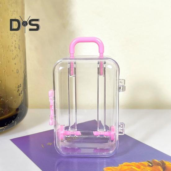 Recipiente de armazenamento portátil Easy Grip estilo mala exclusivo