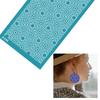 Clay Templates Flower Style No-Adhesive Silk Screen Printing Templates Reused Templates Transfer for Earring Making