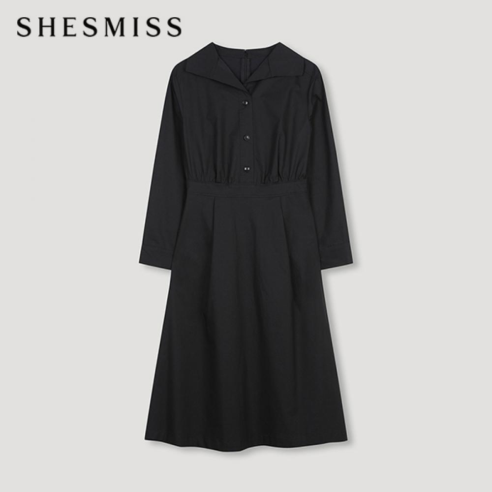 

She S Miss платье с широким открытым воротником Swwopn31050 Bk blacks/66