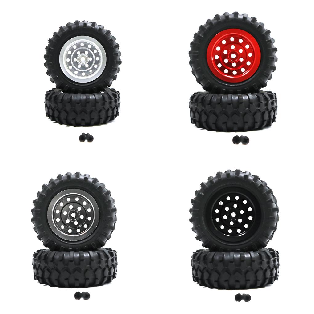 Wheel Rims Tyre For D12 Plastic OFF-Road Wear-resistant 2pcs RC Car Accessories Replacement Parts RC Upgrade Part