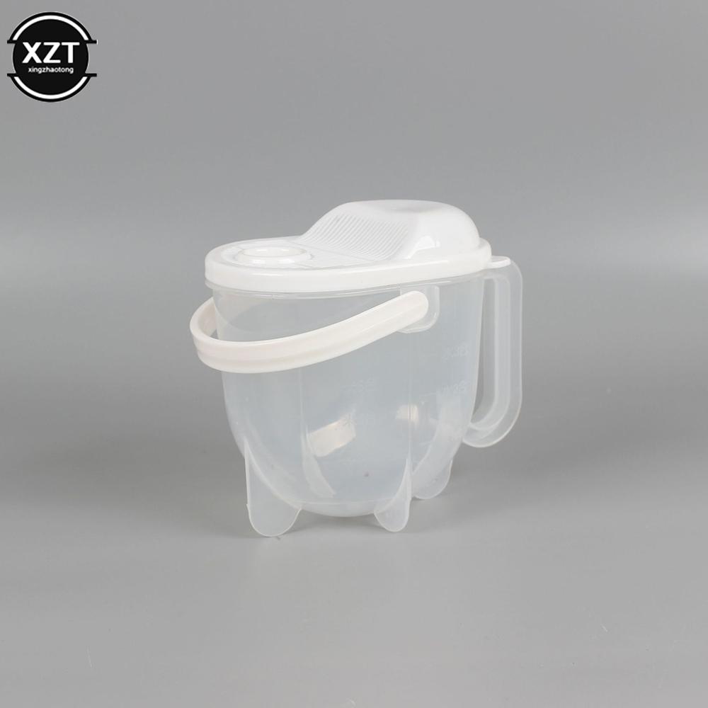 

1PCS Food Grade Transparent Plastic Cleaning Rice Bean Sieve Hands-free Kitchen Rice Cleaning Tool Portable Kitchen Accessories прозорий