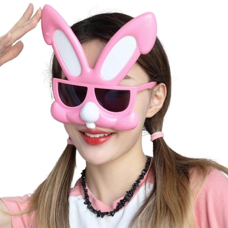 

Easter Rabbit Glasses Bar Fun Party Costume Modern Easter Plastic Glasses
