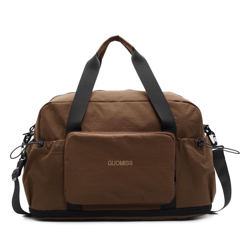 Große, faltbare Reisetasche für Damen mit Nass-/Trockentrennung - Ideal für Kurztrips, Fitnessstudio und Geschäftsreisen.