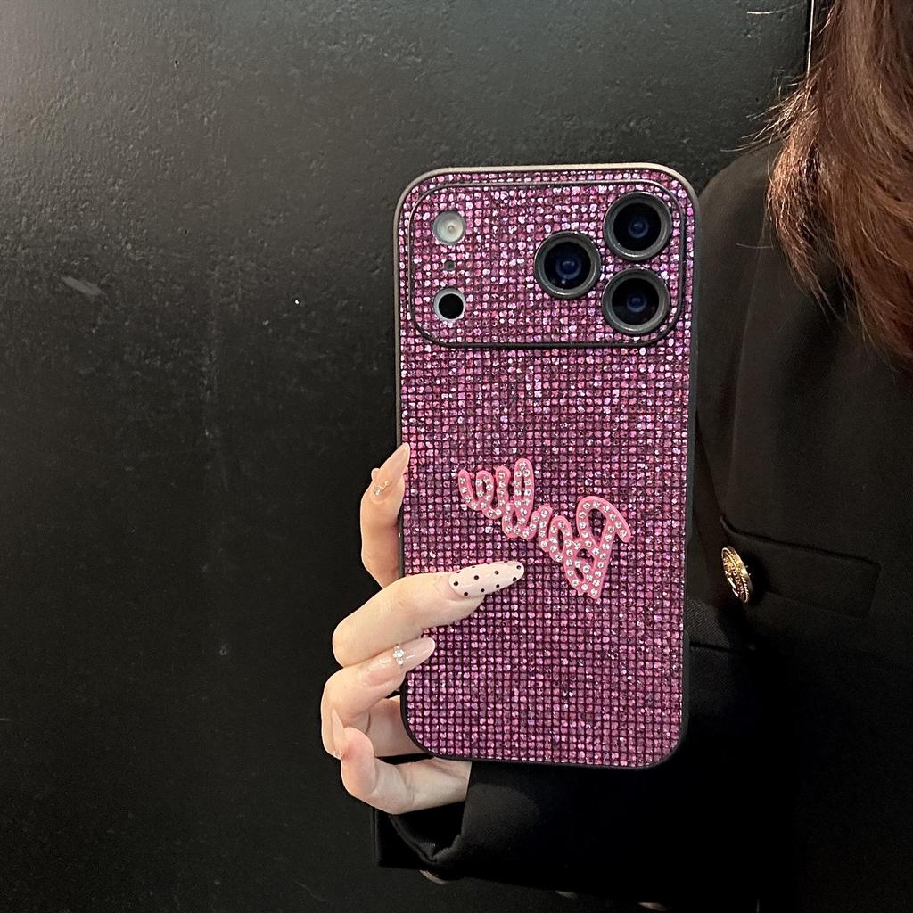 Luxurious Diamond Glitter Phone Case for Apple 17 Pro Max & iPhone 6 Plus, High-End Protection