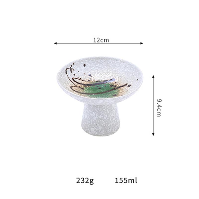 Nakládaná mísa Mísa na koření Grilovací talíř Miska na slané pokrmy Podnos na sójovou omáčku Podnos na občerstvení Japonská keramika malá