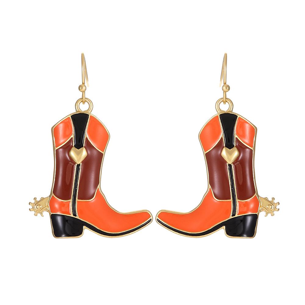 1 Paar neue Halloween-Ohrringe, lustige kleine Teufel-Kürbis-Ohrringe, festliche Ohrringe