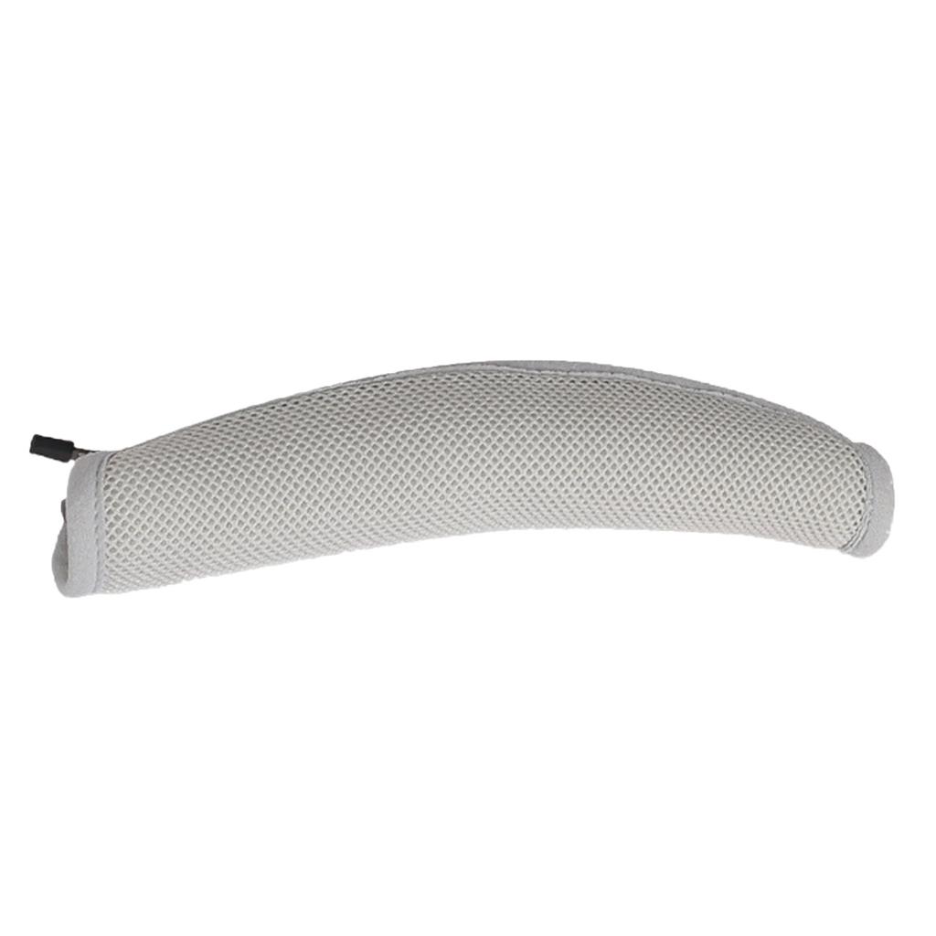 Nylon Mesh Headphone Headband Cover Replacement Headband Sleeve with Zipper Washable for HyperX Cloud III Headset
