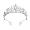 Barock Exquisite Krone Brautkrone Tiara Haarschmuck Beliebter Prinzessin Haarkamm Krone Tiara Schultergurte