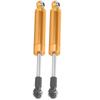 2Pcs RC 92mm Aluminum Shocks Absorber Internal Spring Dampers for TRAXXAS SLASH 2WD RC CarGold