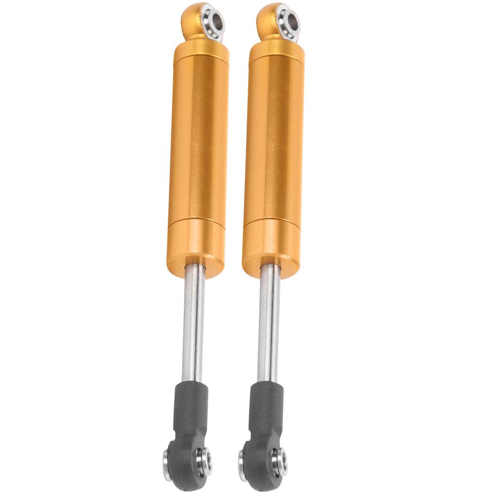 2Pcs RC 92mm Aluminum Shocks Absorber Internal Spring Dampers for TRAXXAS SLASH 2WD RC CarGold