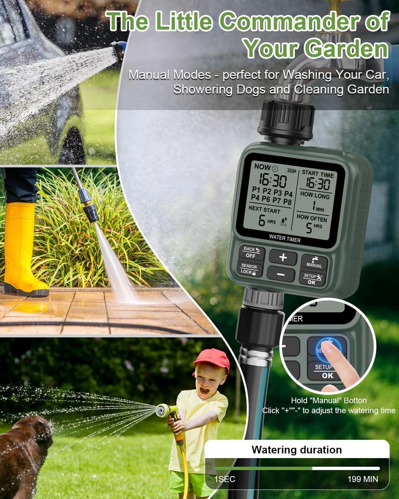 Automatic watering timer for home use, 312