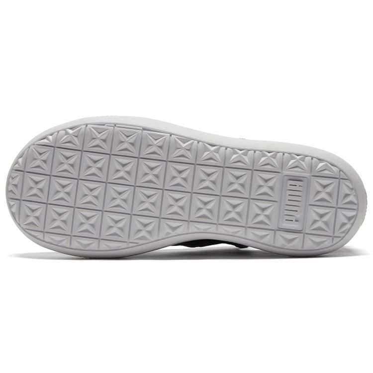 Puma Suede Mayu Slip-On Casual Low-Top Sneakers Women Sneakers Black White 383827-01