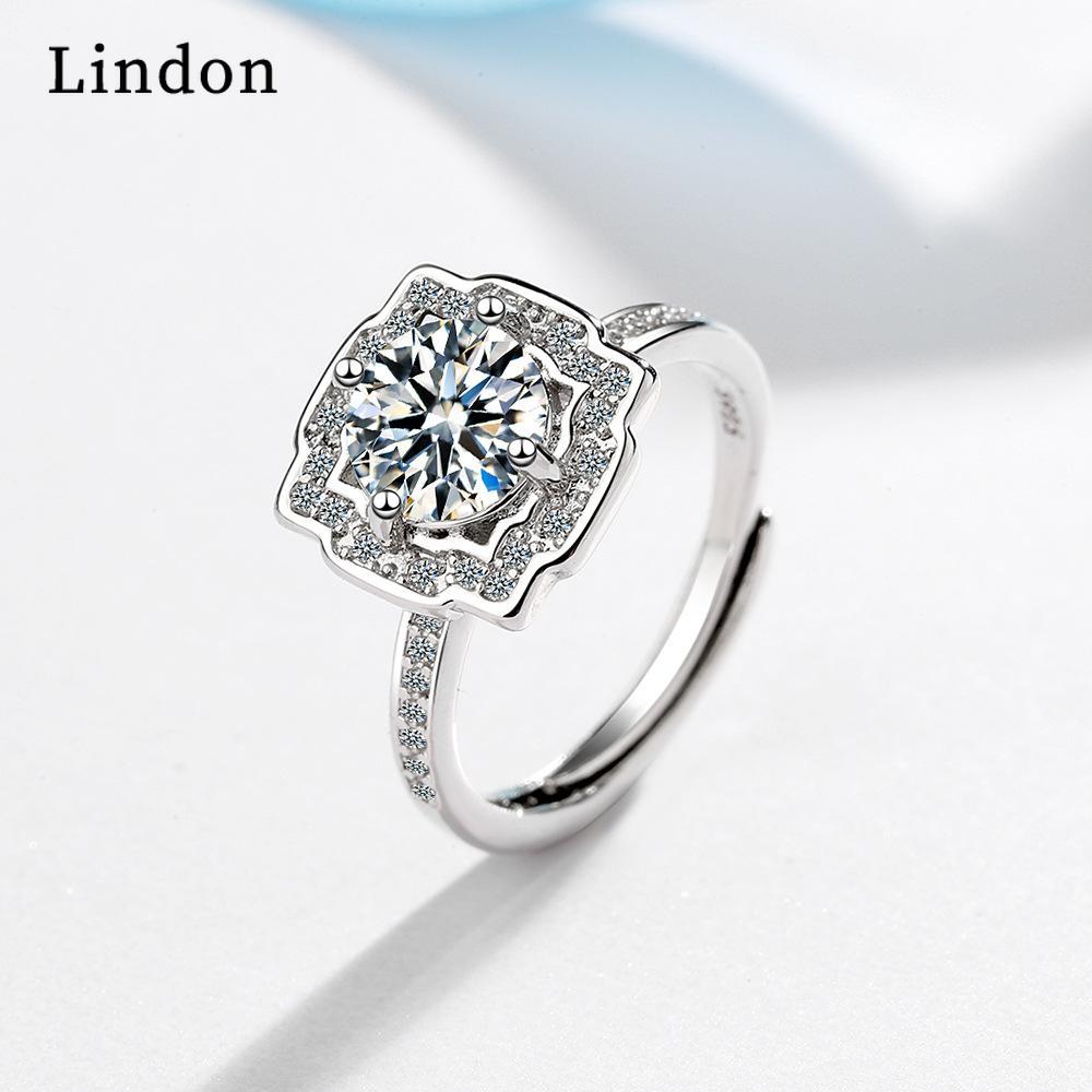 Lindon Kvinner kobberlegering Zircon Ringer Fest Jubileum Fine smykker Ring