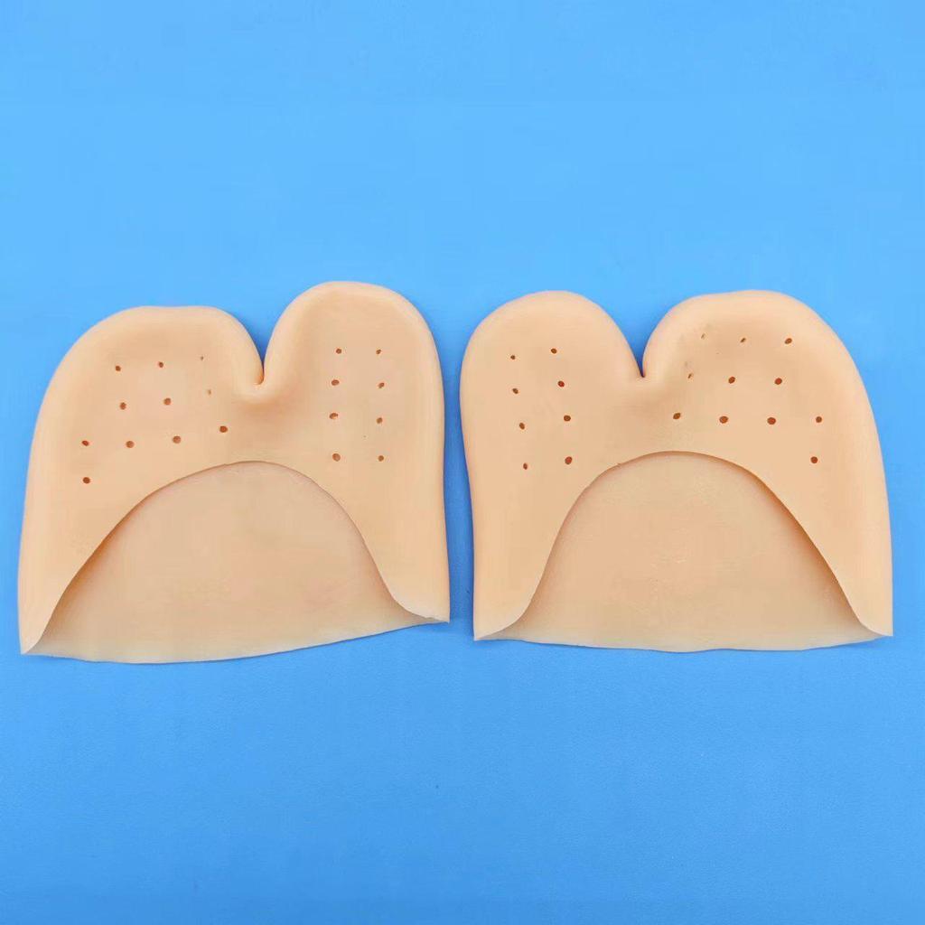 Silicone Toe Cap & Separator with Holes - Thick, Super Soft, Anti-Abrasion Cover