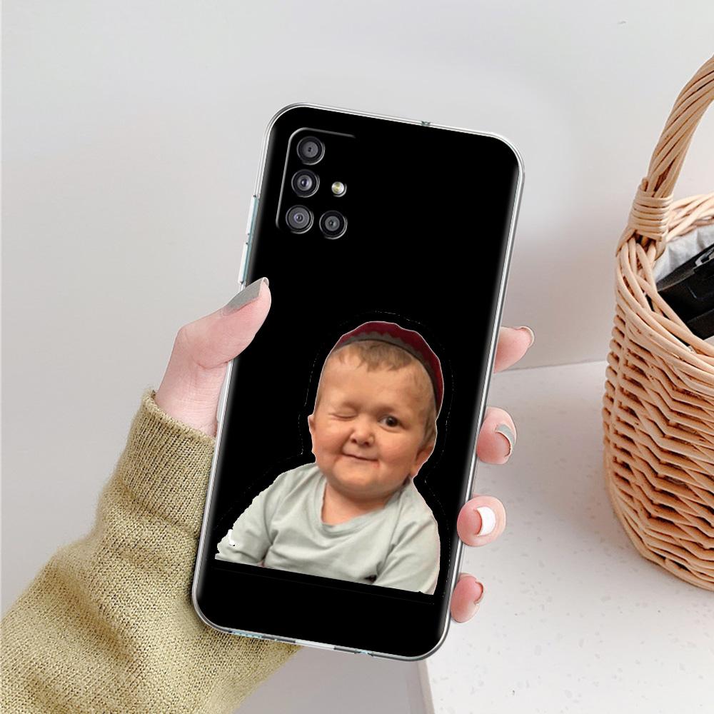 Phone Case For Samsung A15 A13 A35 A55 A51 A71 A41 A31 A21S A05 A17 A23 A25 A33 A53 A73 5G A07 4G Cover Funny Babaite Hasbulla