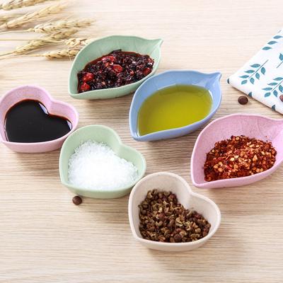 Kitchen Food Sauce Dish Sauce Seasoned Mustard Wheat Grass Bowl Sauce Saucer Small Vinegar Taste Boa KTY