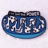 Humorous Mitochondrial Biology Brooch Pin
