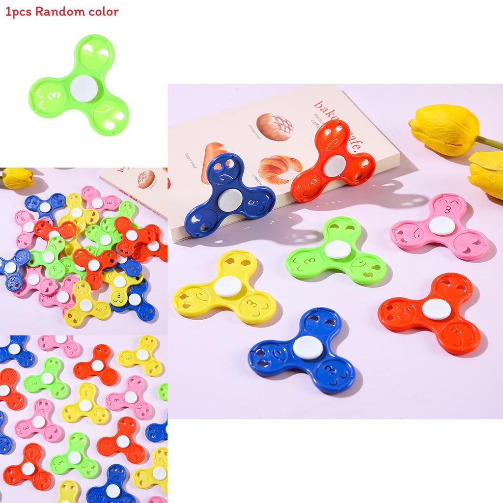 Creative Expression Bearingless Plastic Fingertip Gyroscope Children Toy For Stress Relief And Focus