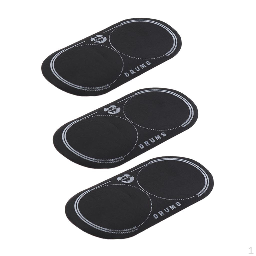 

Set of 3 Bass Drum Patch, Percussion Musical Instrument Accessories