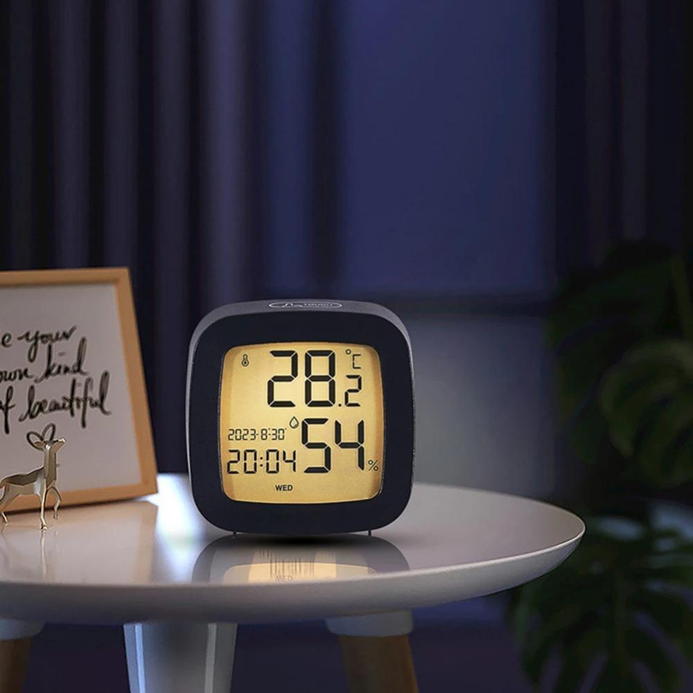 Lcd Display Multifunction Clock Battery Operated Table Clock New Convenient Small Alarm Clock
